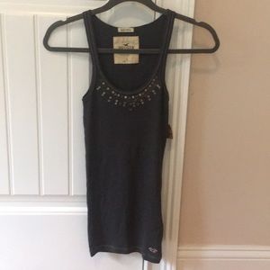 Hollister embellished tank